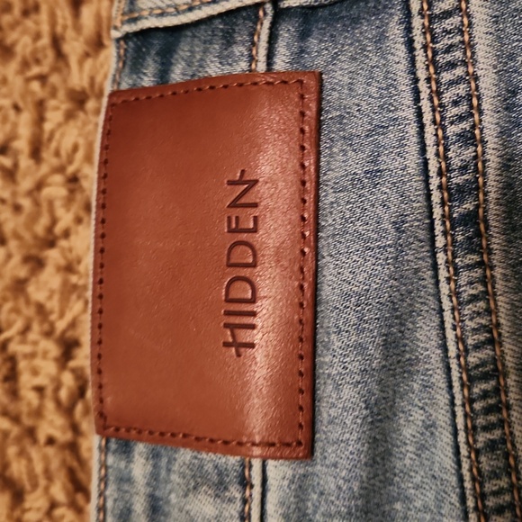 Hidden Distressed Blue Women's Flare Jeans Size 26 - Picture 7 of 10